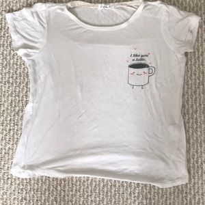 I LIKE YOU A LATTE shirt